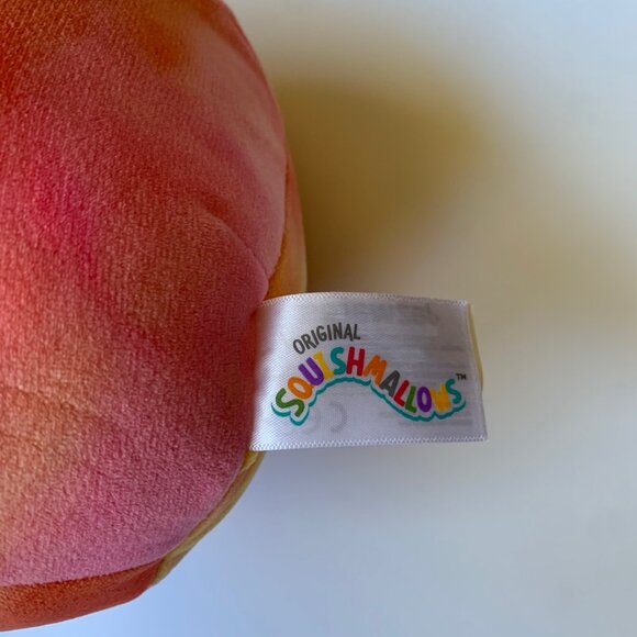 Squishmallows Christmas Citrus Plush โ Holiday Grapefruit Slice with Santa Hat - Picture 3 of 4